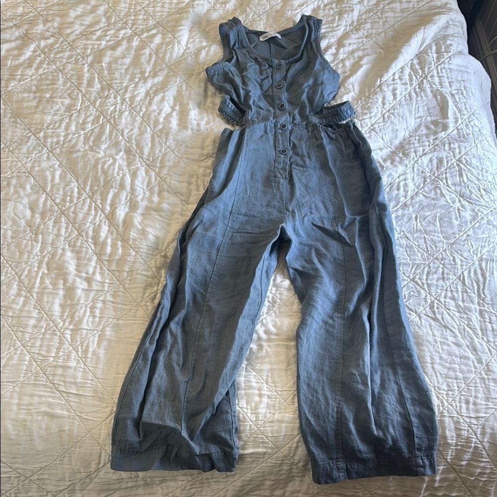 Zara Kids Casual Gray Jumpsuit